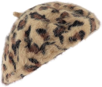 帽子 OLD STANDARDS - ANIMAL BIG BERET Leopard 71RXGJck7GL._AC_SX425_.jpg