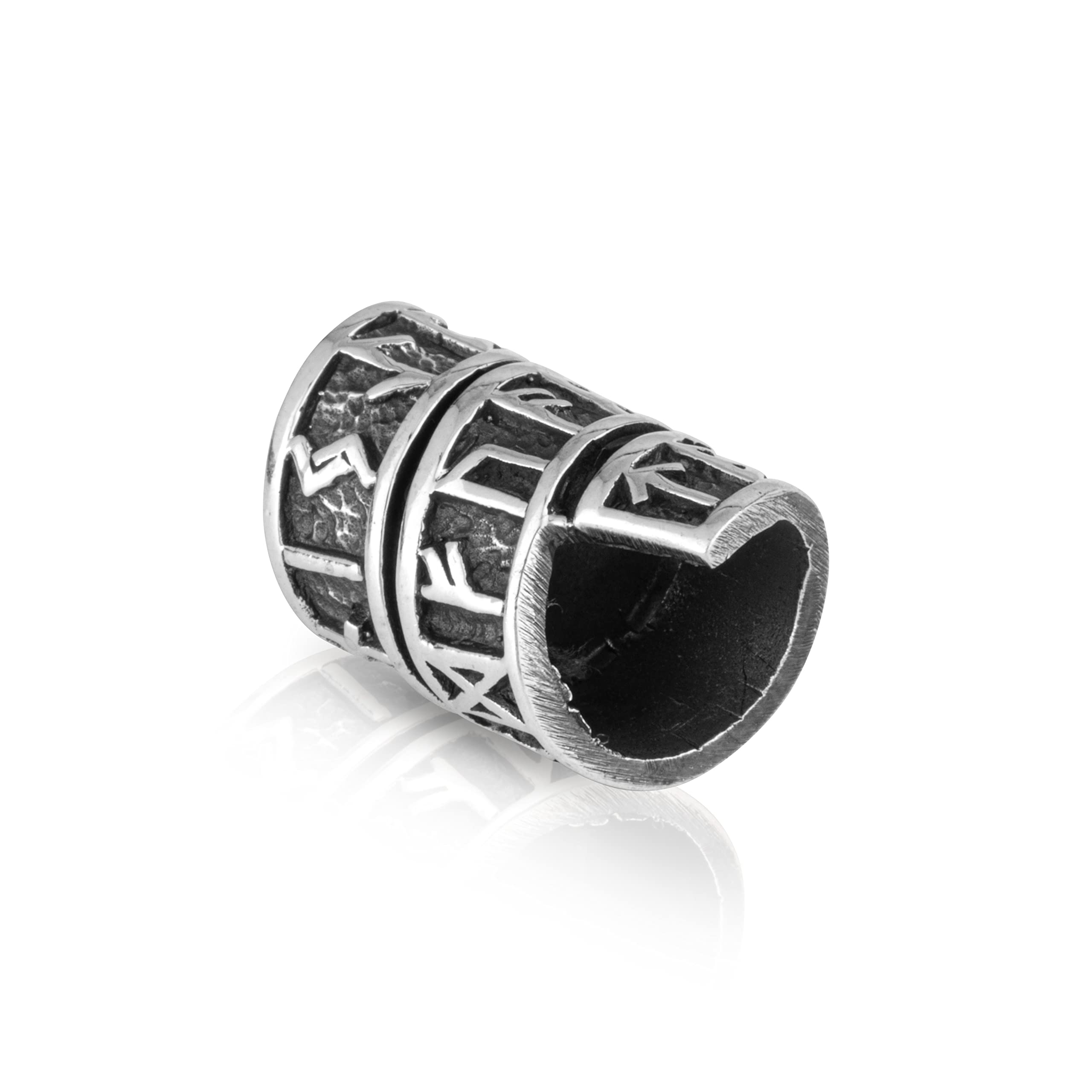 NKlaus Bartperle Höhe: 15,3mm, 2,3g, 2,1g, 6mm, 9,2mm, keltisch, 1 Stück