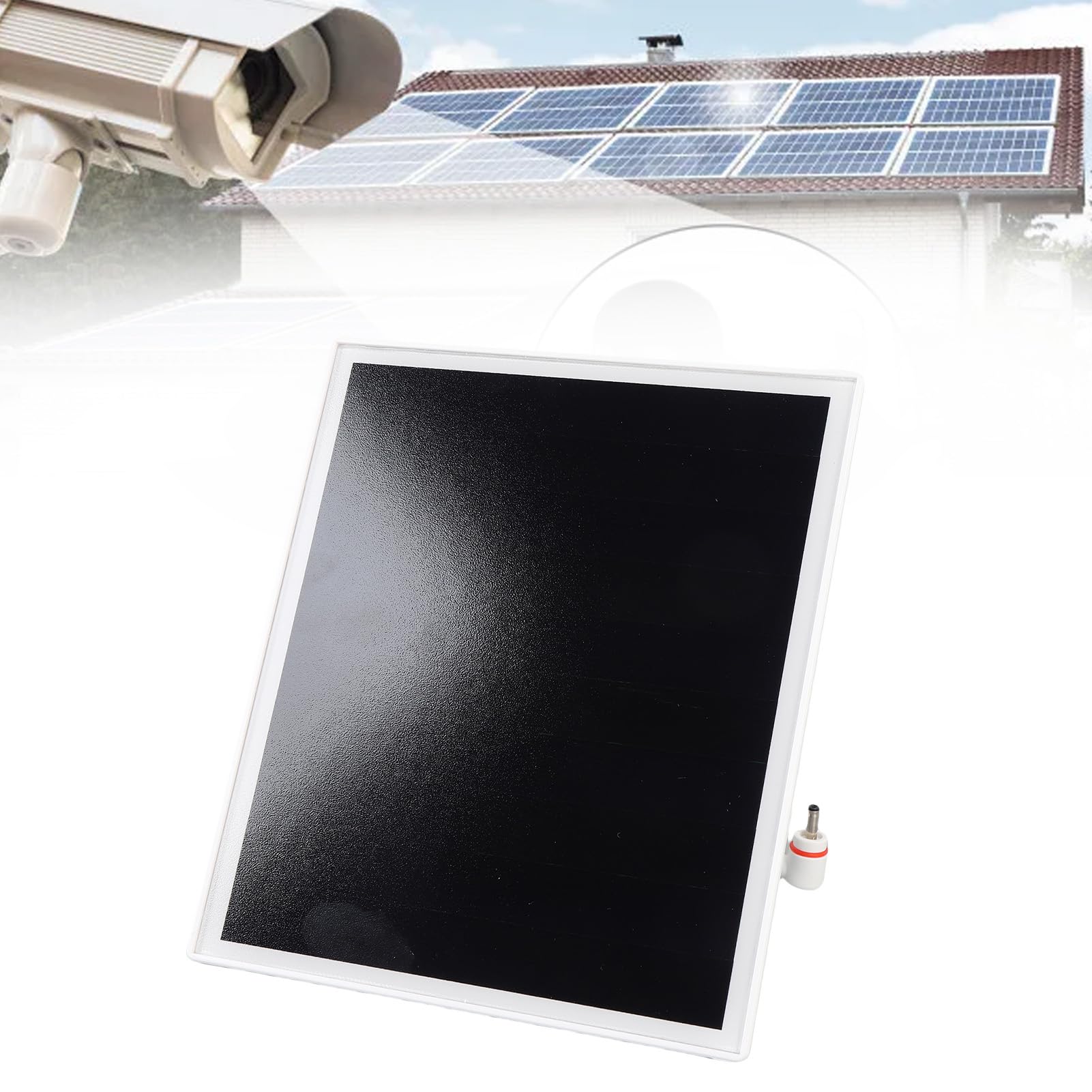 Pannello Solare per Telecamera di Sicurezza 6W Monocristallino