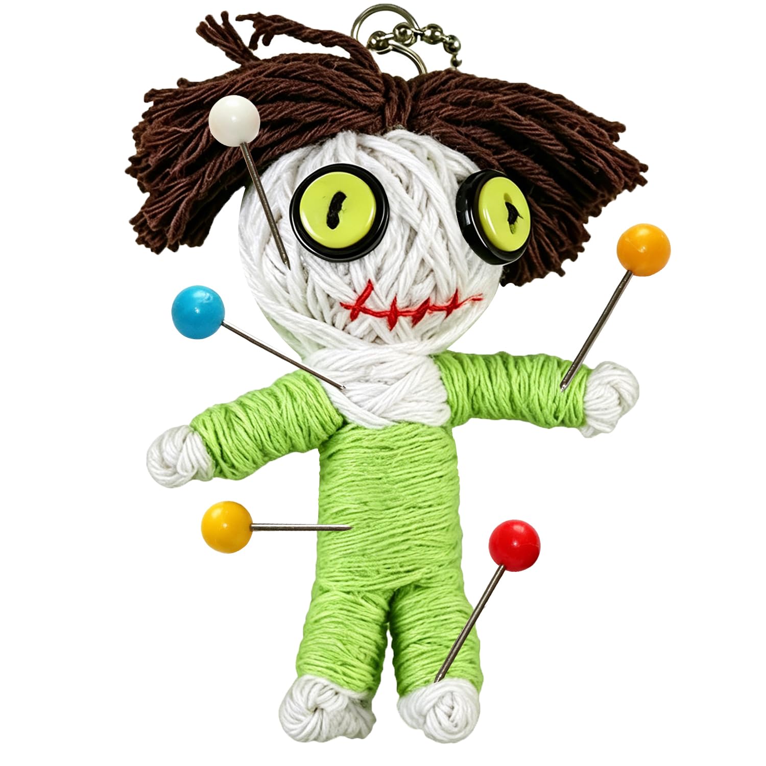 Voodoo Doll with Pins, Prank Item for Adults, Stress-Relief Toy for the Office, Gifts for Coworkers, Friends, and Bosses — image 1