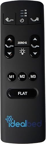 Miniatura 4 de iDealBed 5i - Base de cama ajustable personalizada, soporte de pared, masaje, gravedad cero, cargador USB doble, comodidad de un solo toque, memoria