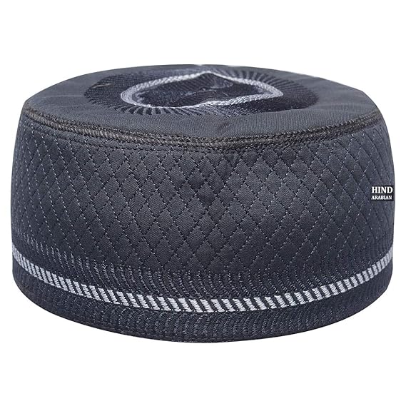 Hind Arabian Islamic Cap Muslim Paryer Cap Namaz Topi Hazrat Topi Grey Amazon In Clothing Accessories