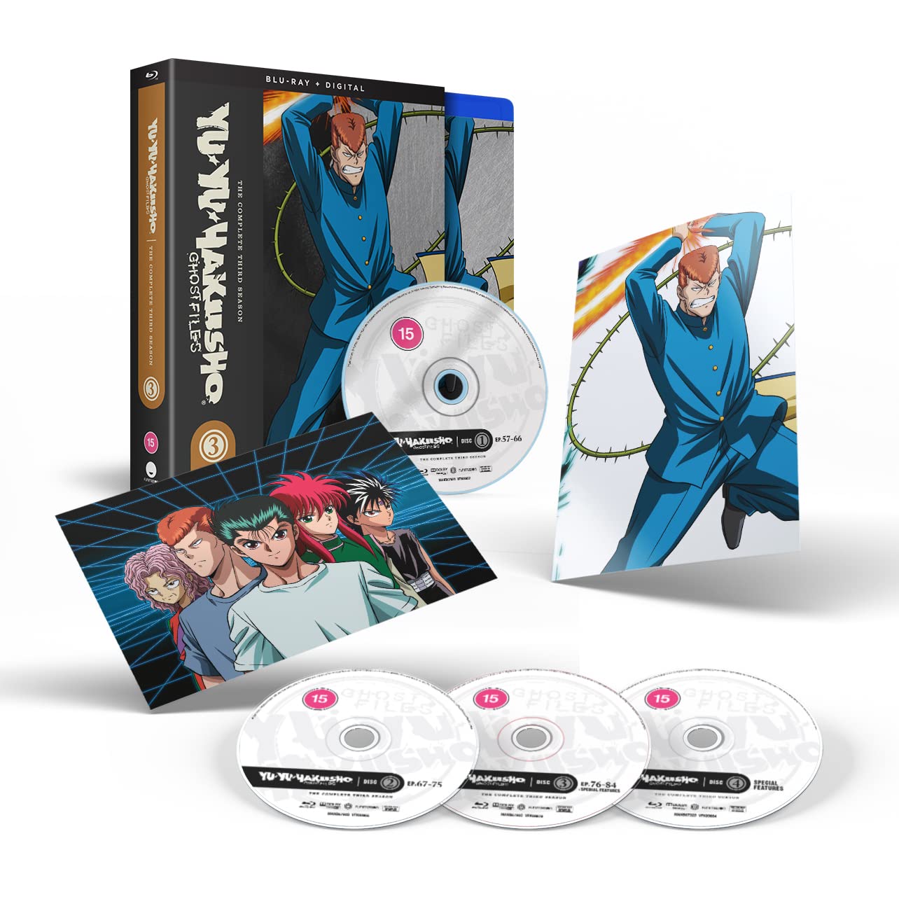 Yu Yu Hakusho Season 3 (Episodes 57 to 84) Blu-Ray