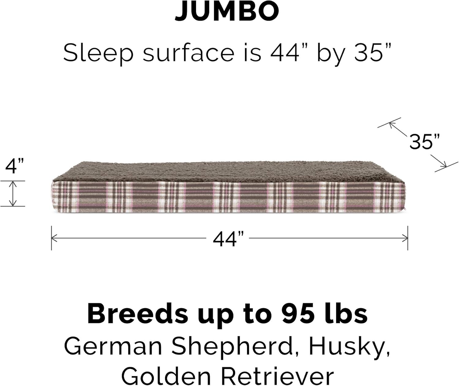 Ultimate Comfort: Review of the Furhaven Sherpa & Plaid Flannel Memory Foam Dog Bed