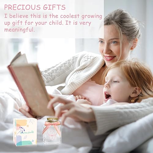 Miniatura 4 de 1DFAUL Tooth Fairy Box, Tooth Holders for Kids Keepsake, Glass Baby Tooth Box for Lost Teeth, First Baby Tooth Keepsake Box for Gift, Storage and