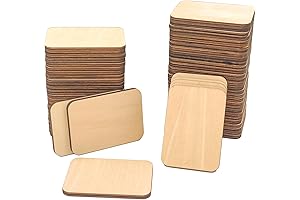 Exceptional 60-Piece Bulk Wood Collection for Unleashing Your Artistic Visions