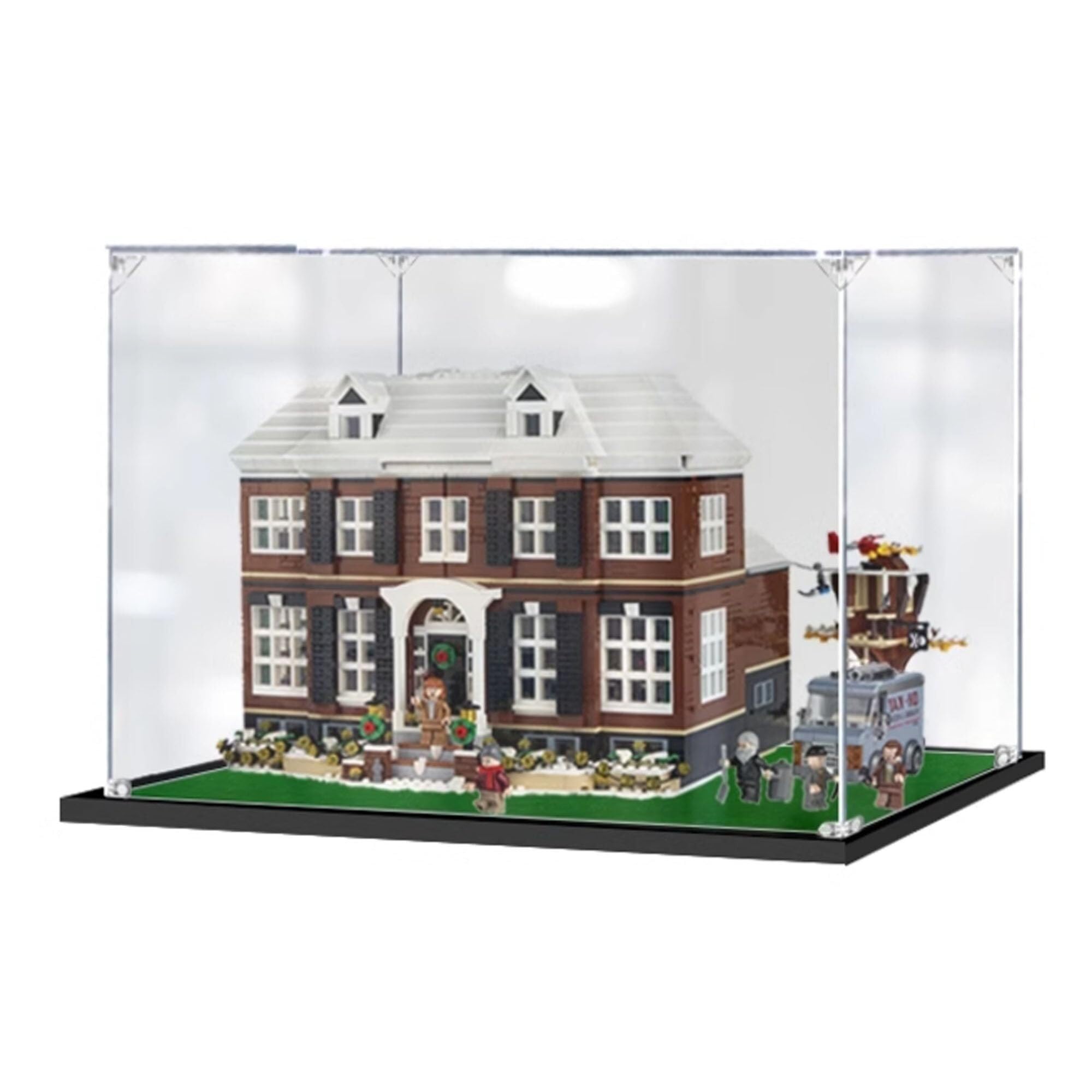 Carcasa protectora transparente de metacrilato premium para Lego Home Alone 21330