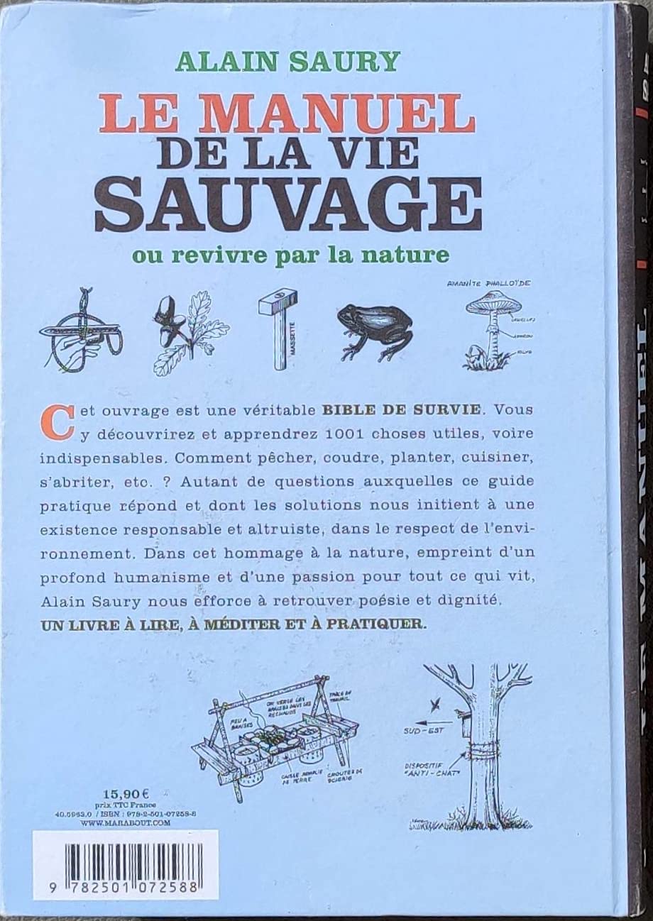 Le manuel de la vie sauvage: Ou revivre par la nature