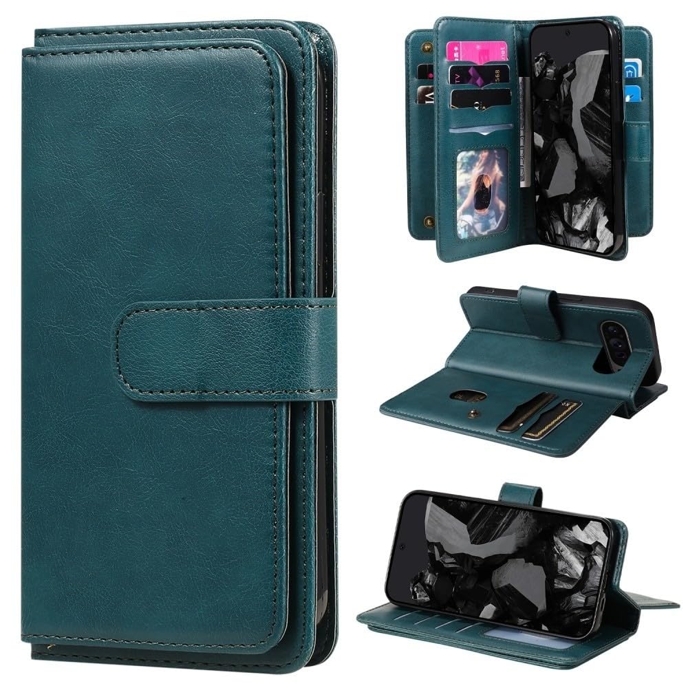 Étui compatible avec Samsung A22 4G / M22 4G / M32 (Couleur : Or rose) Portefeuille en cuir Flip Cover Multi Card Slots Flip Back Case