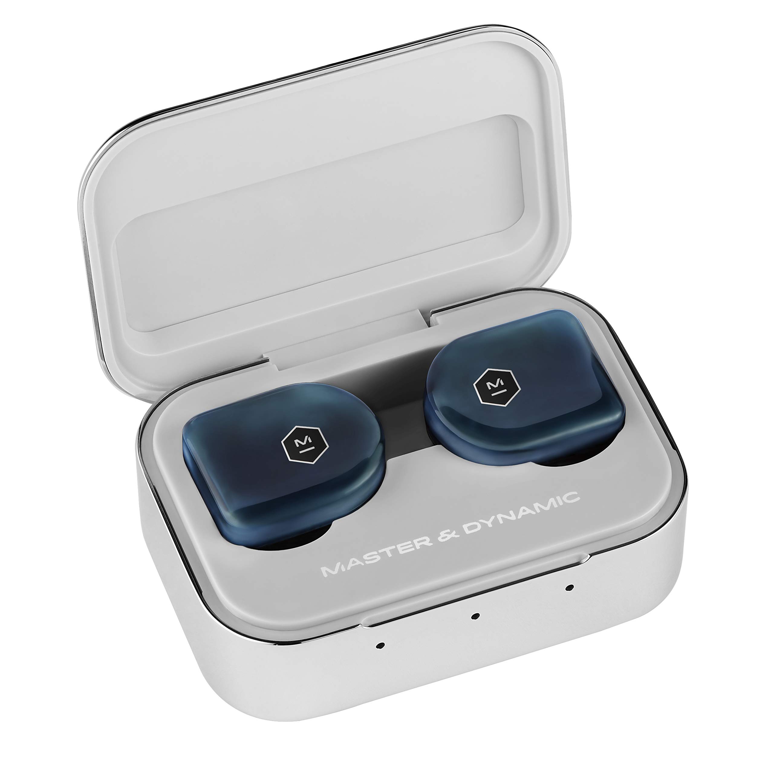 Master and Dynamic MW07 Plus True Wireless Earphones - Steel Blue