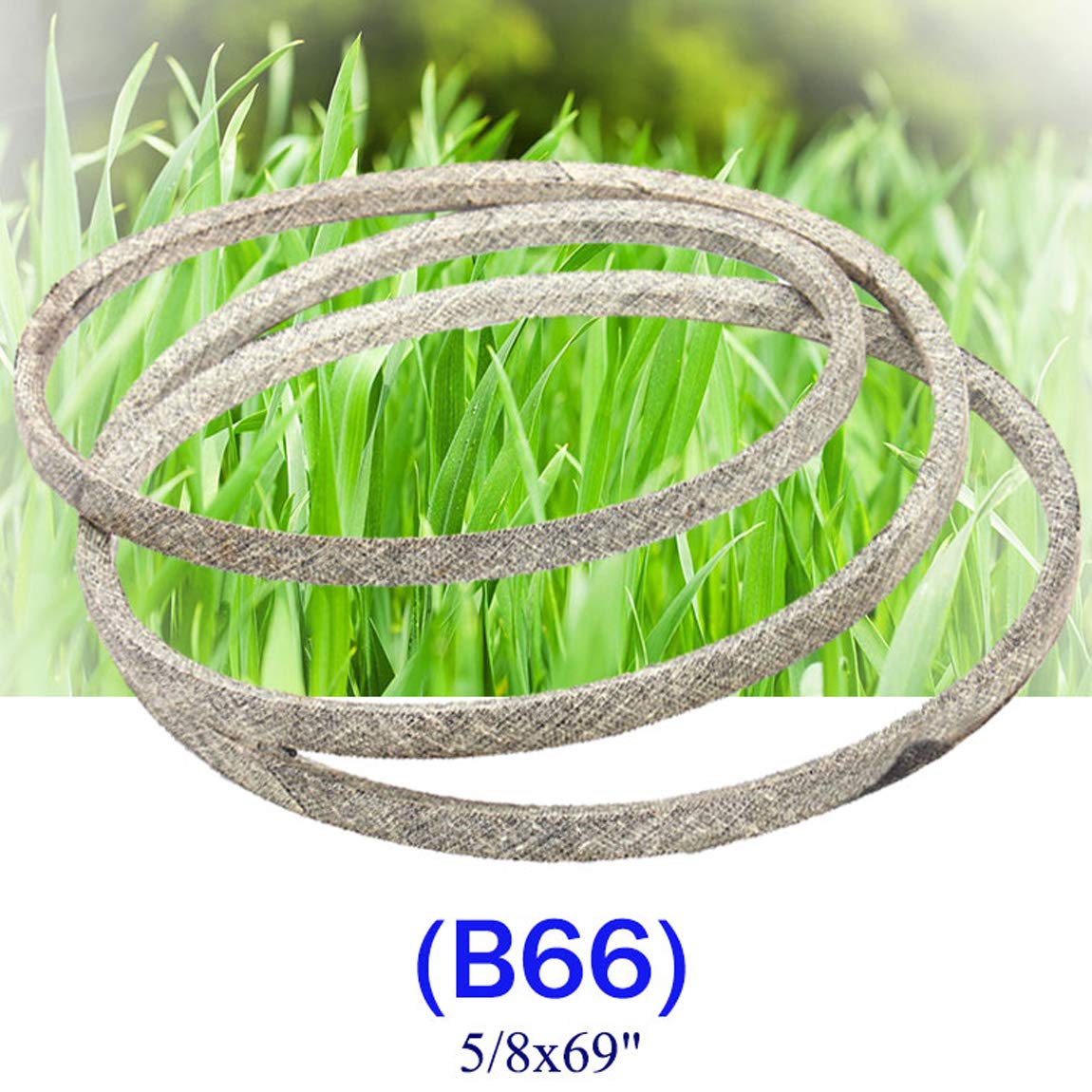 Cinghia di trasmissione di trasmissione delle lame del piatto di taglio del trattore del tosaerba per MTD 754-04001 754-04001A 954-04001 954-04001A,Husqvarna 578453619 5/8 "x69" realizzato con Kevlar