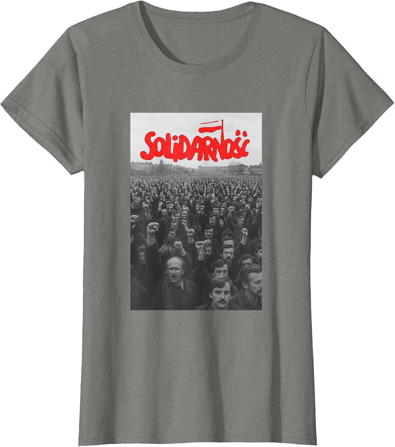 Poland Solidarity, Solidarnosc Patriots At March T-Shirt image 5