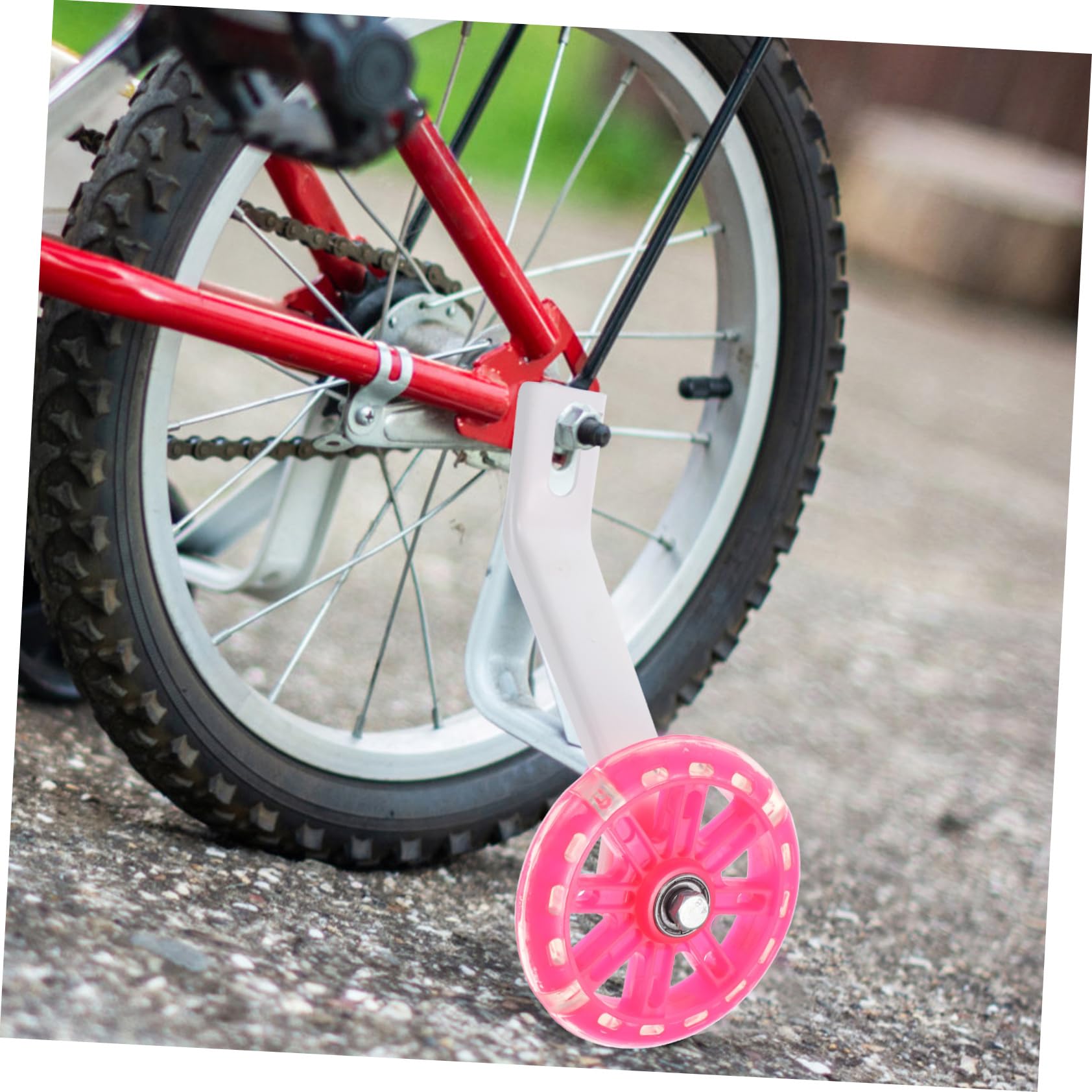 Ruedas De Entrenamiento para Bicicleta Infantil De Ruedas Estabilizadoras De Equilibrio con Soporte para De Apoyo