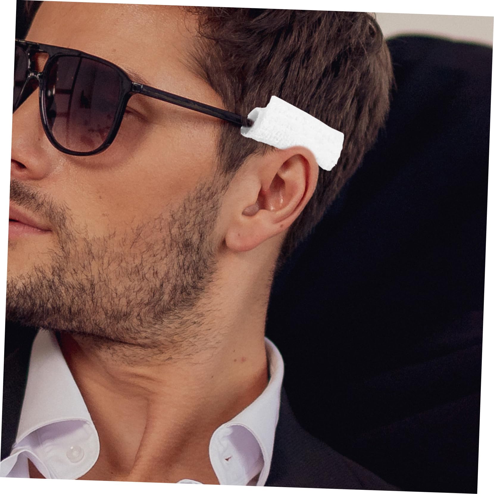 Healeved 40pièces Coussins De Pour Lunettes De Soleil Oreilles Coussinées Confortables Pour Éviter Les Douleurs Et Irritations