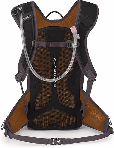 Miniatura 8 de Osprey Raven 14L - Mochila de ciclismo para mujer con depósito hidráulico, color gris Space Travel