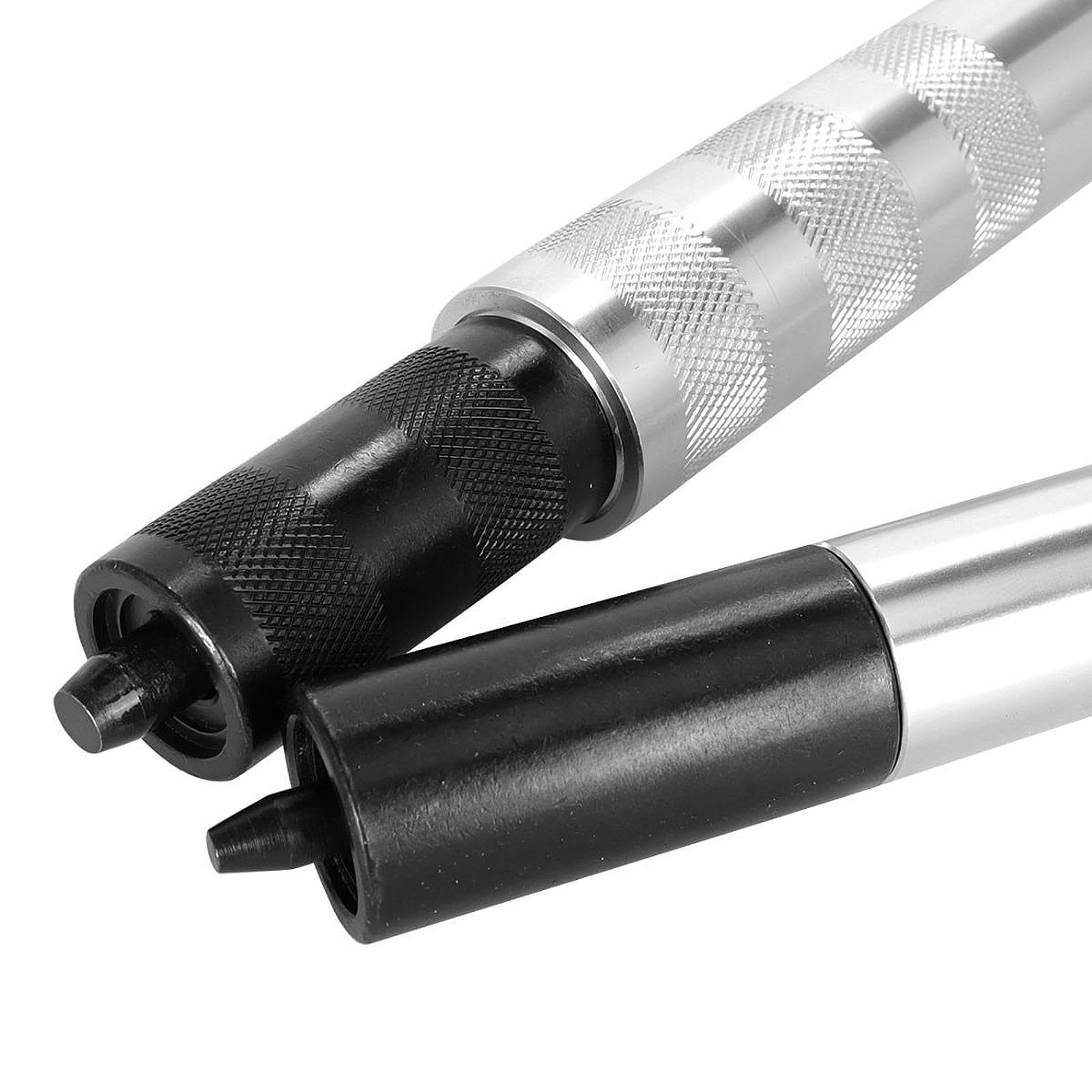 2 Piezas Extractor Retenedor Válvula Kit Herramientas Instalador Aleación Aluminio Función Remoción Instalación Motor Adecuado para Reparación