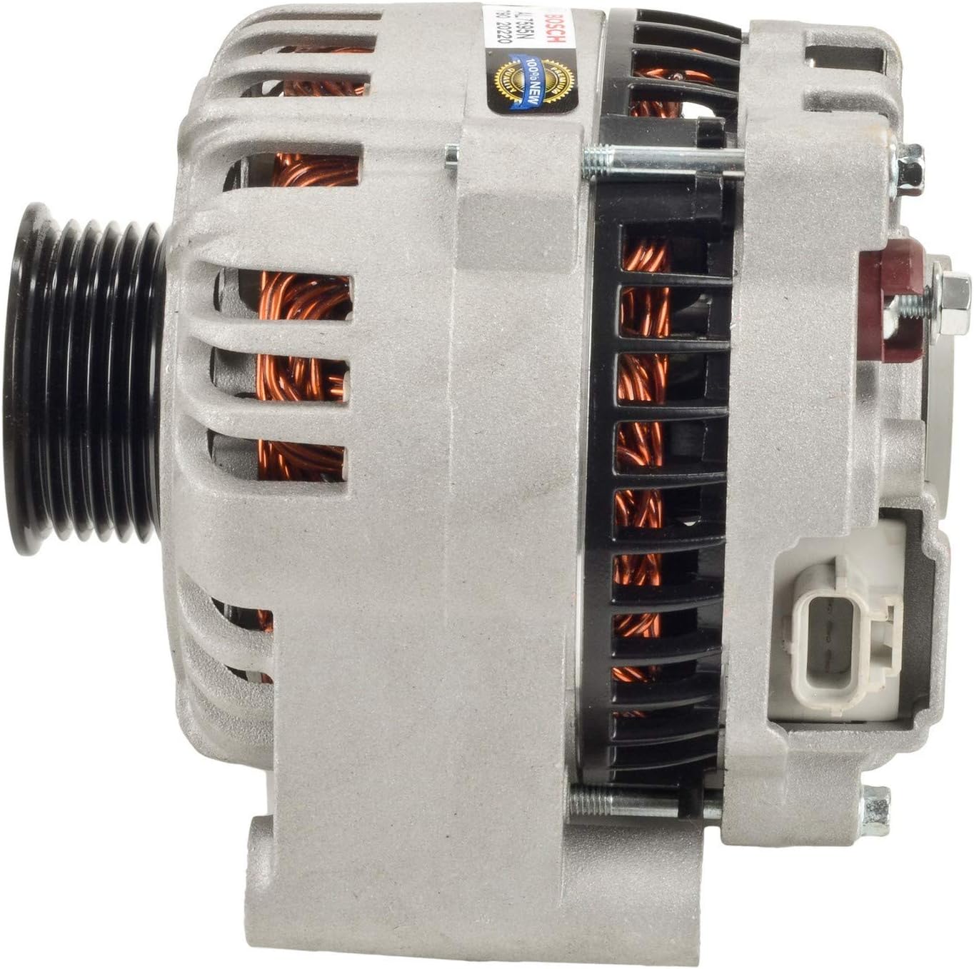 BOSCH AL7595N Premium 100% New Alternator - Compatible with Select Ford Thunderbird; Lincoln LS; 110 Amp