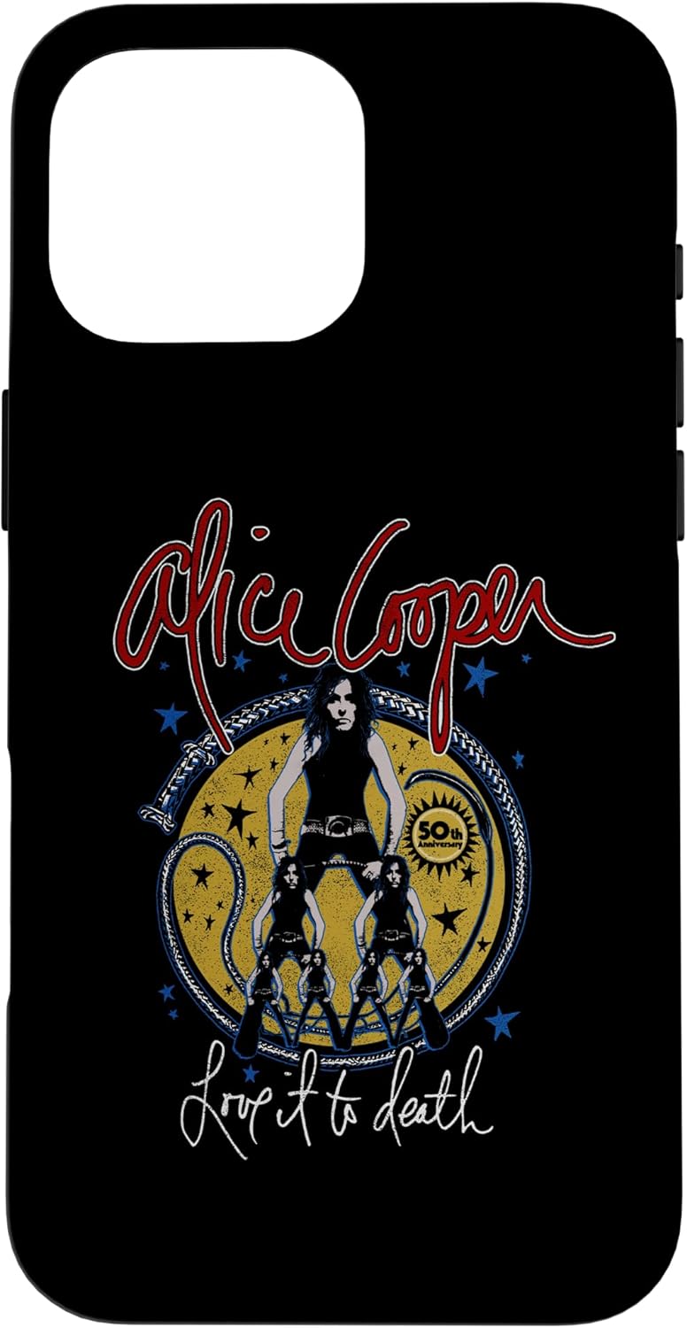 Alice Cooper Love It To Death 50th Case for iPhone 13 Pro Max