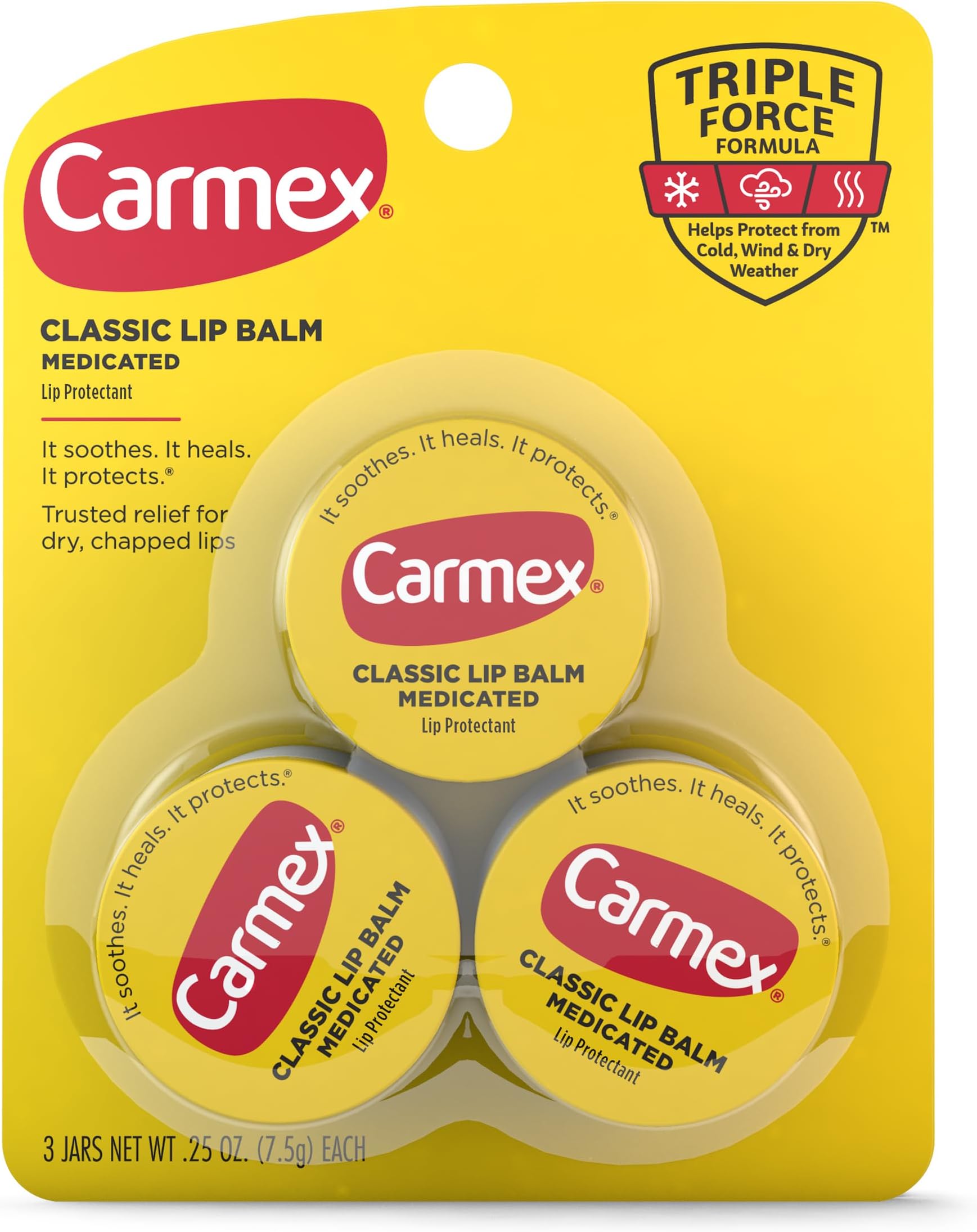 Original Lip Balm 3 Pack (.25 Ounces Each)