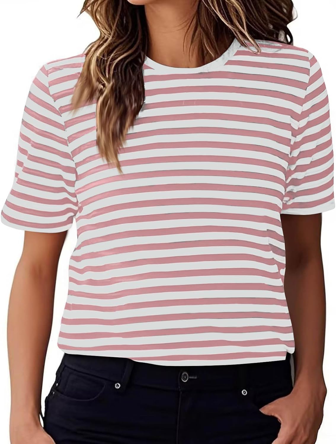 Stylisches Langarm Ringelshirt für Damen: Perfekt für jeden Anlass!