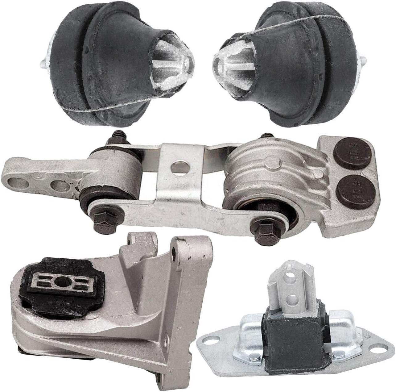 5PCS Engine Motor Mount Torque Rod Stabilizer Kit for Volvo