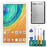 for Google Home Nest Hub LCD Screen Replacement for Google Nest Hub Display Touch Screen Digitizer Assembly Replacement for Google Home Nest Hub/Nest Hub Screen Replacement White (for 1st Generation)