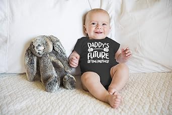 Daddy's Future Lifting Partner - Funny Baby Essentials Bodysuit - Baby Girl Clothes Boy Romper