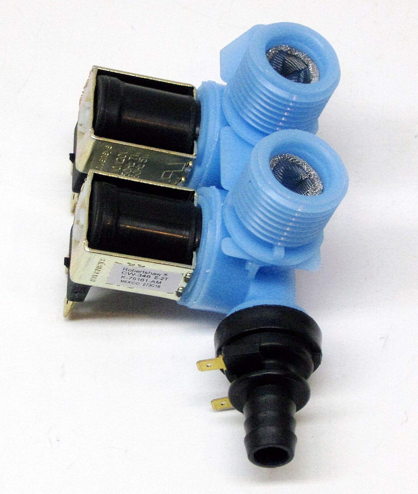ClimaTek Replacement Washer Inlet Water Valve - Compatible With Estate (Replaces WP3979346)