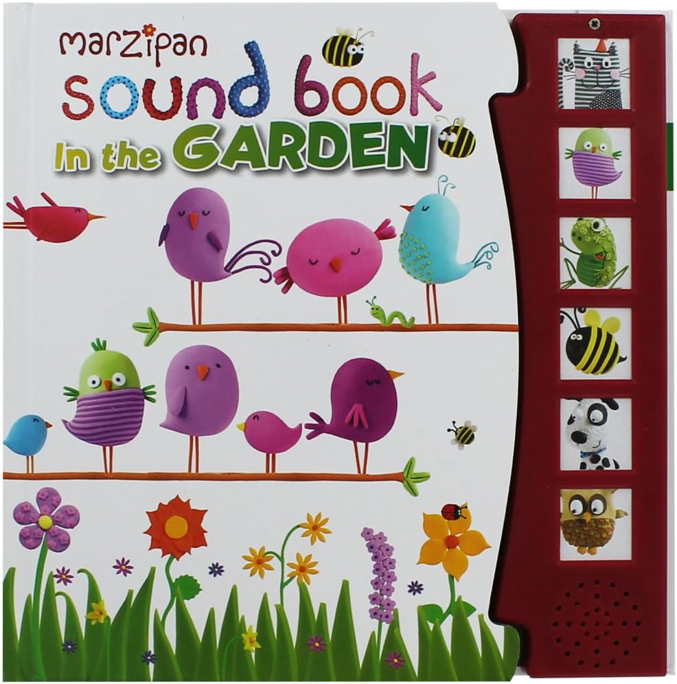 Robert Frederick Sound Book-Marzipan Garden, Assorted, 40 x 30 x 6 cm