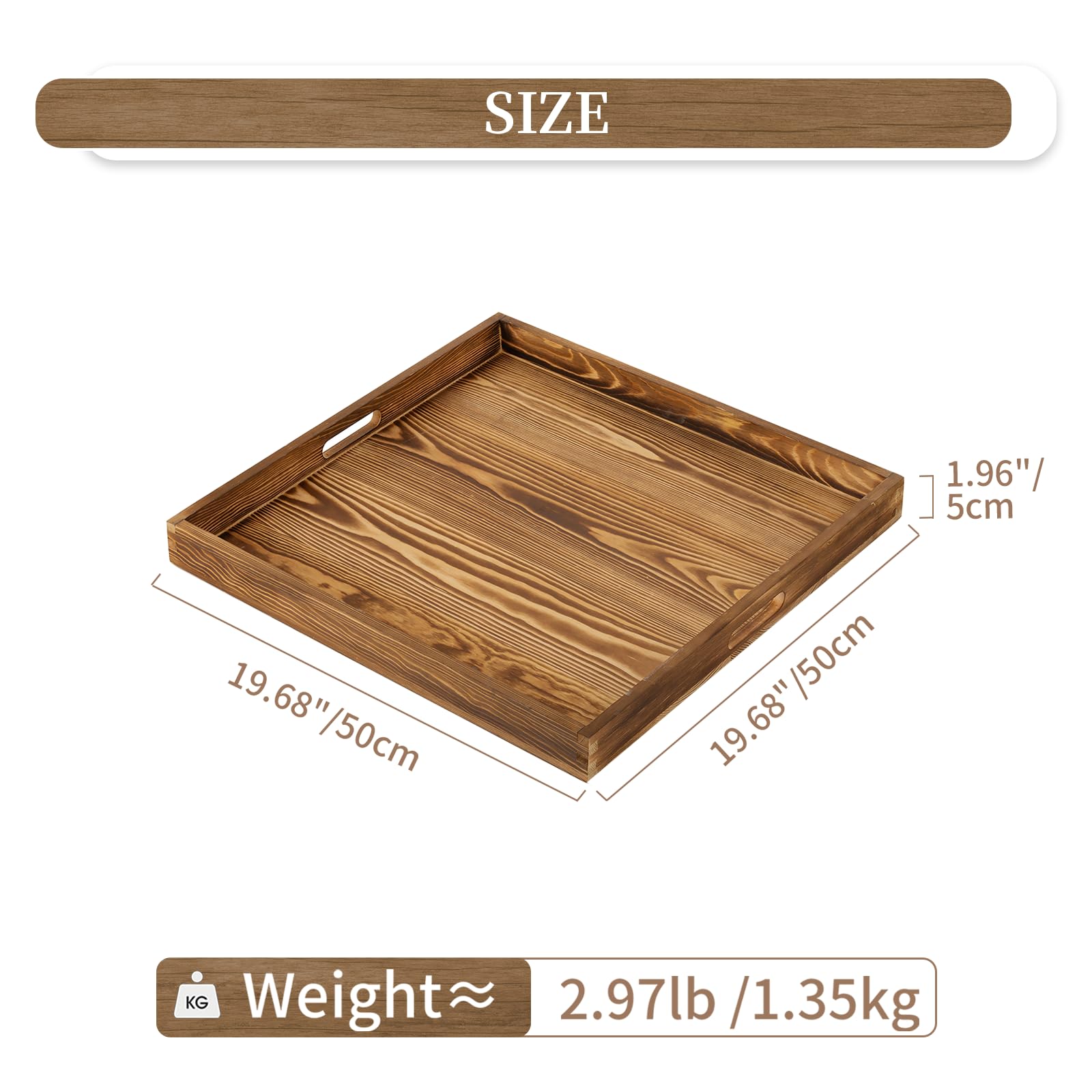 Hanobe Decoratief dienblad, groot
