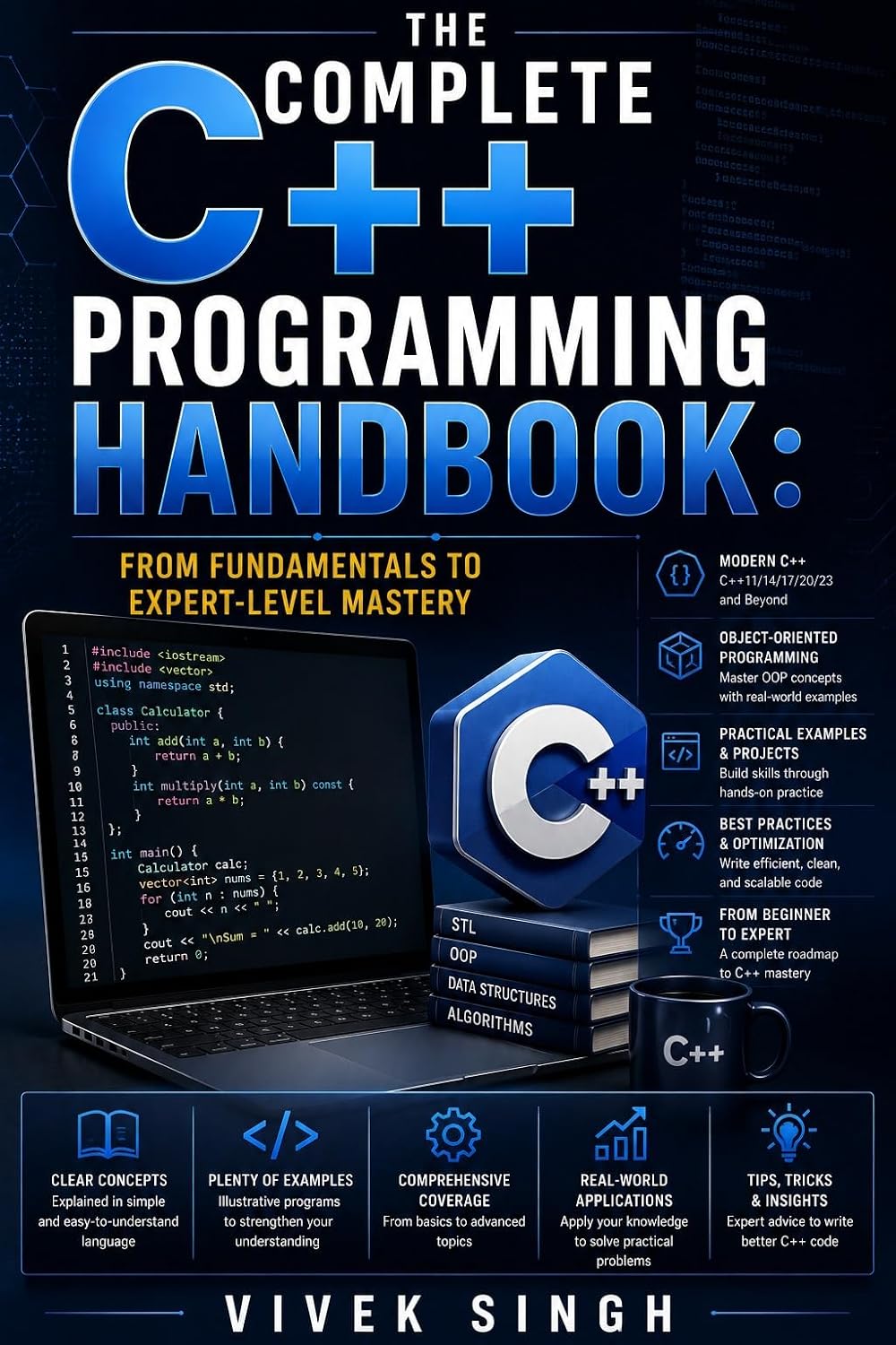The Complete C++ Programming Handbook: From Fundamentals to Expert-Level Mastery