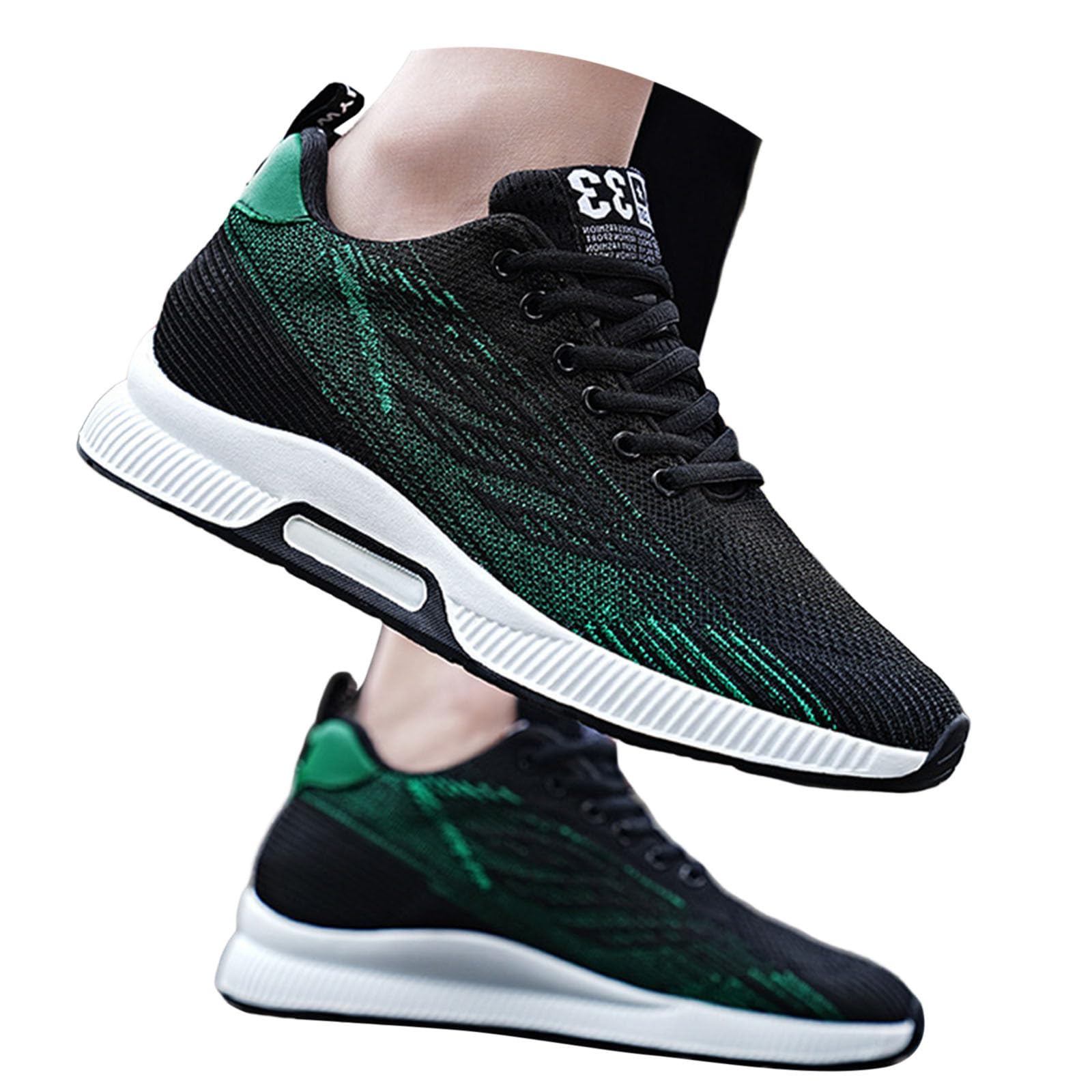Elevate - Zapatos de elevación invisibles para hombre, 10 cm, para mujer, altura invisible, elevación, zapatillas de tacón oculto, zapatillas de moda