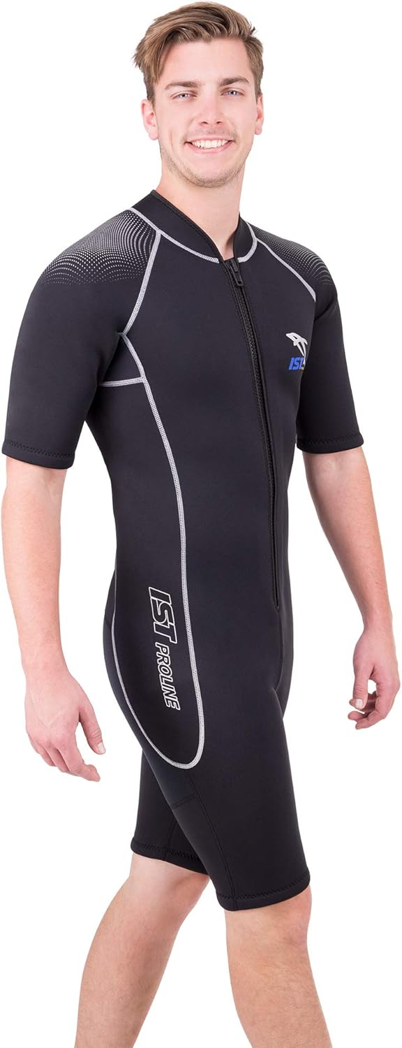IST 3mm Neoprene Front-Zip Shorty Wetsuit