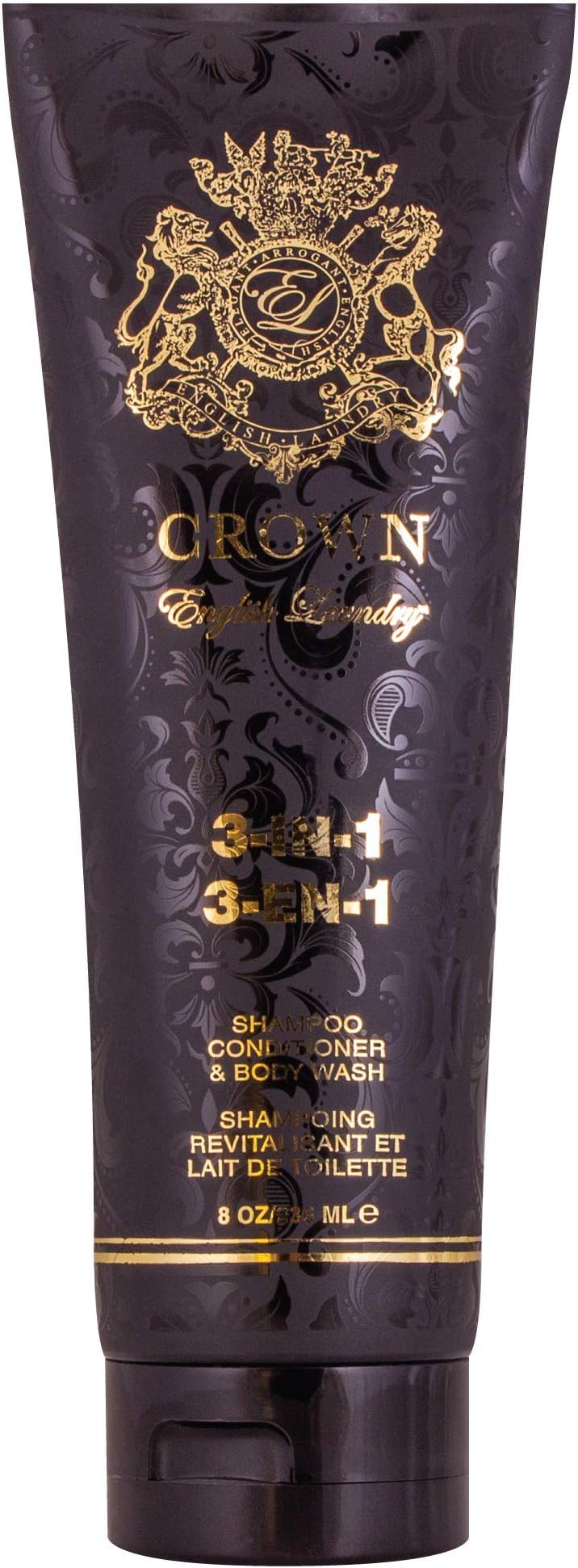 English Laundry Crown 3-in-1 Shampoo, Conditioner, & Body Wash, 8 oz