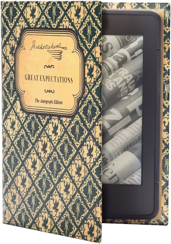 KleverCase Book Cover Case Range for Amazon Kindle Standard 6 inch eReader (Kindle 4th & 5th