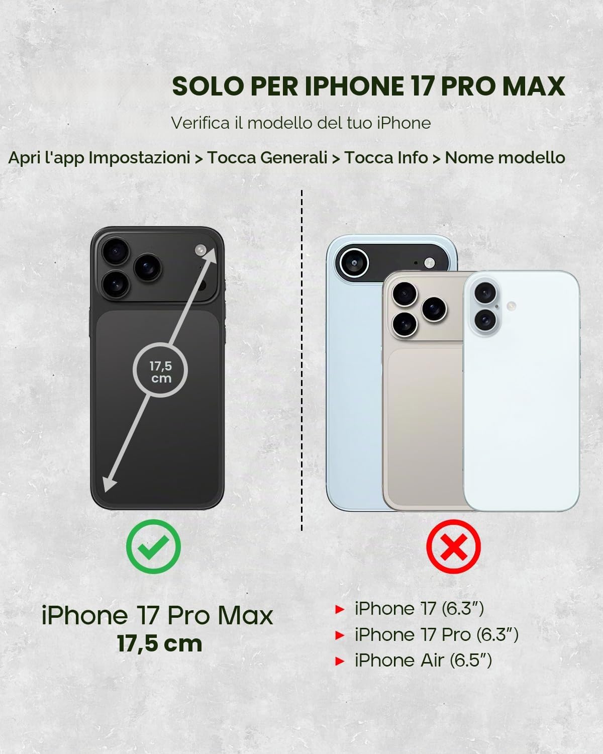 Porter Riley – pelle compatibile con iPhone 17 Pro Max. premium in vera pelle con funzione supporto/portafoglio/copertura pieghevole, con slot per carte e supporto orizzontale (Marrone cioccolato)
