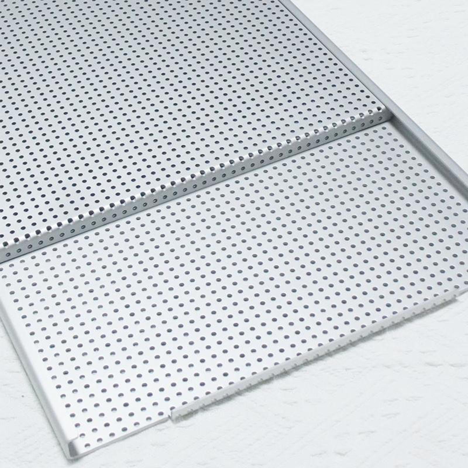 Bandeja Perforada Multiusos para Horno, de Aluminio Resistente, Estilo francés Napoleón, 40cmx30cmx1.5cm