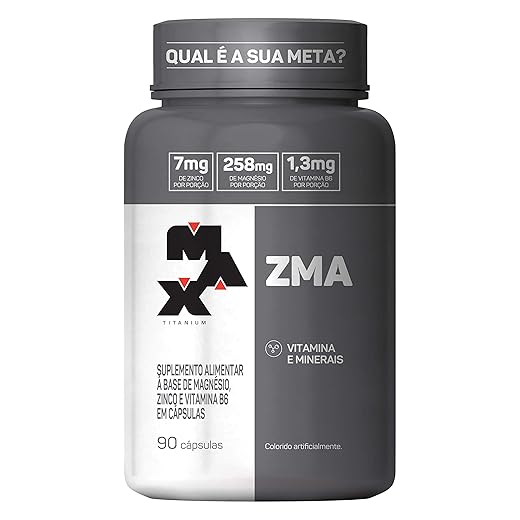 ZMA - 90 Cápsulas, Max Titanium
