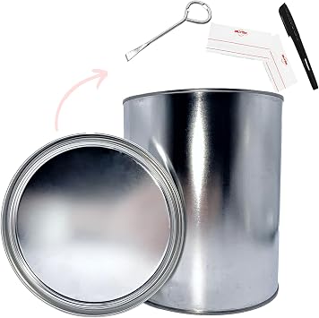 Empty Metal Gallon Size Cans 1