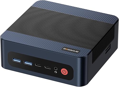 Miniatura 10 de BOSGAME M4 Mini PC, mini computadora de escritorio con AMD Ryzen 7 8745HS, 32GB DDR5 1TB PCIe SSD, pantalla triple 4K, Oculink, USB4.0, LAN dual