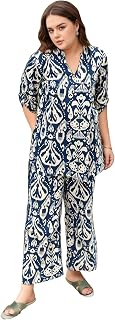ANNI DESIGNER Women's Cotton Blend Printed Co-Ord Set Price In India