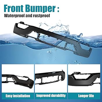 Amazon.com: LNZMPART Front Bumper Impact Face Bar Compatible