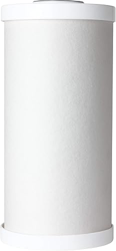 AO Smith Cartucho de repuesto de filtro de agua de sedimentos de carbono de 4.5 x 10 pulgadas de 25 micrones, para sistemas de filtración de toda la