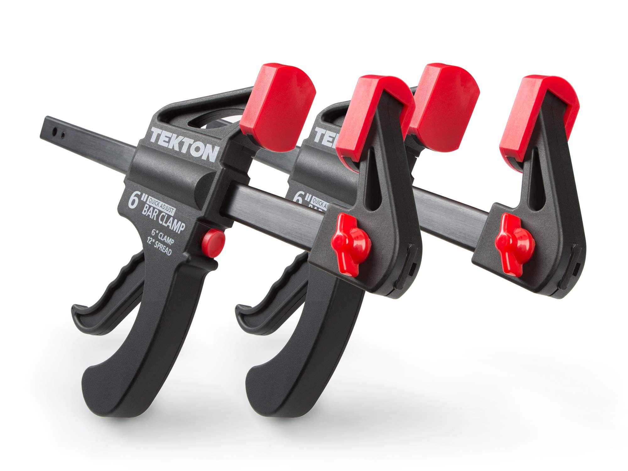 TEKTON 6 Inch Ratchet Bar Clamp / 12 Inch Spreader Set, 2-Piece | CLP51506