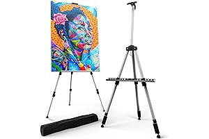 Portable Artist Easel Stand for Painting - Height Adjustable Chart Stand for...