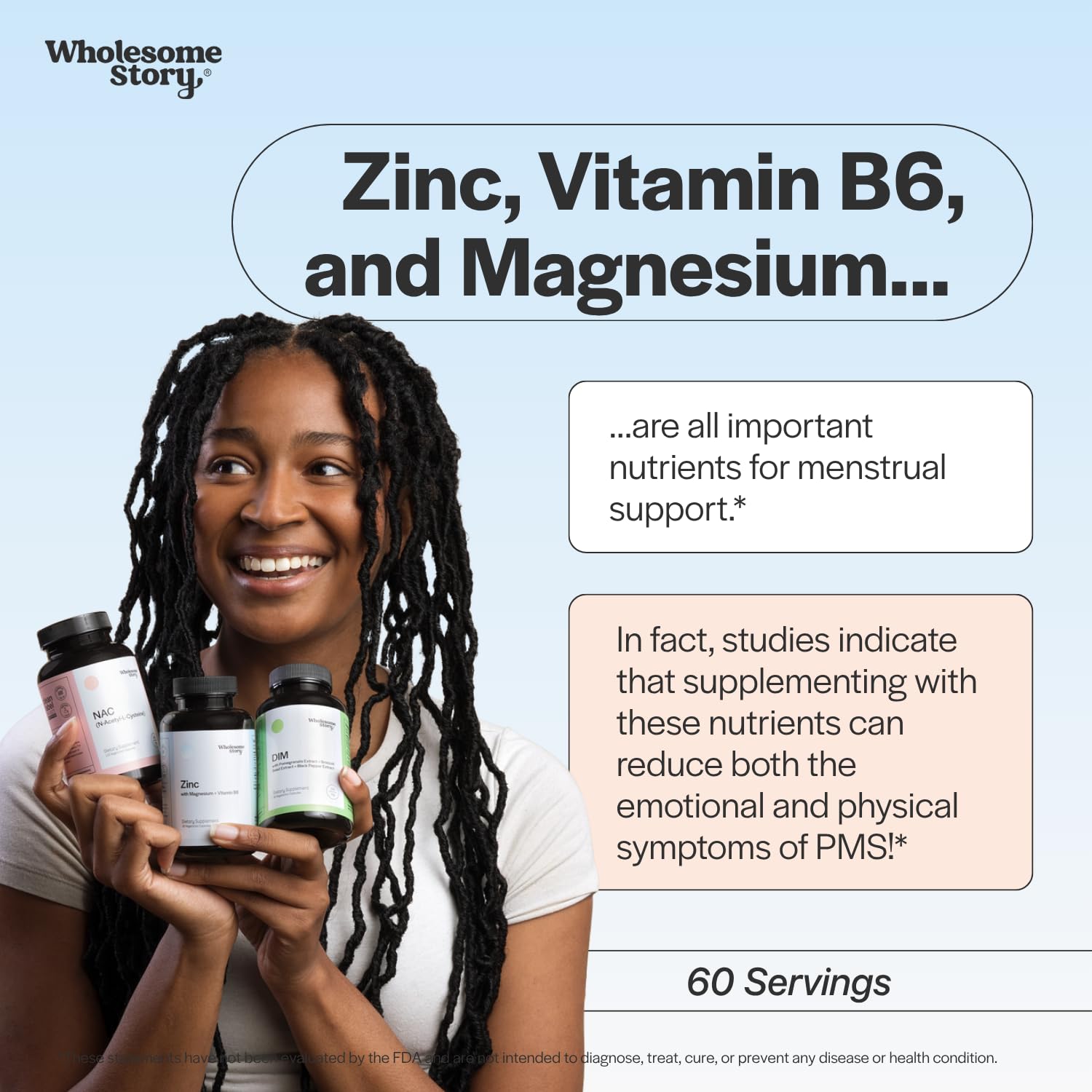 Zinc Picolinate, Magnesium Glycinate Supplements with P5P Vitamin B6 | Magnesium and Zinc Vitamin | Reproductive & Fertility Health, Hormone Balance, Immune System Support | 30 Day Supply — Amazon image 6