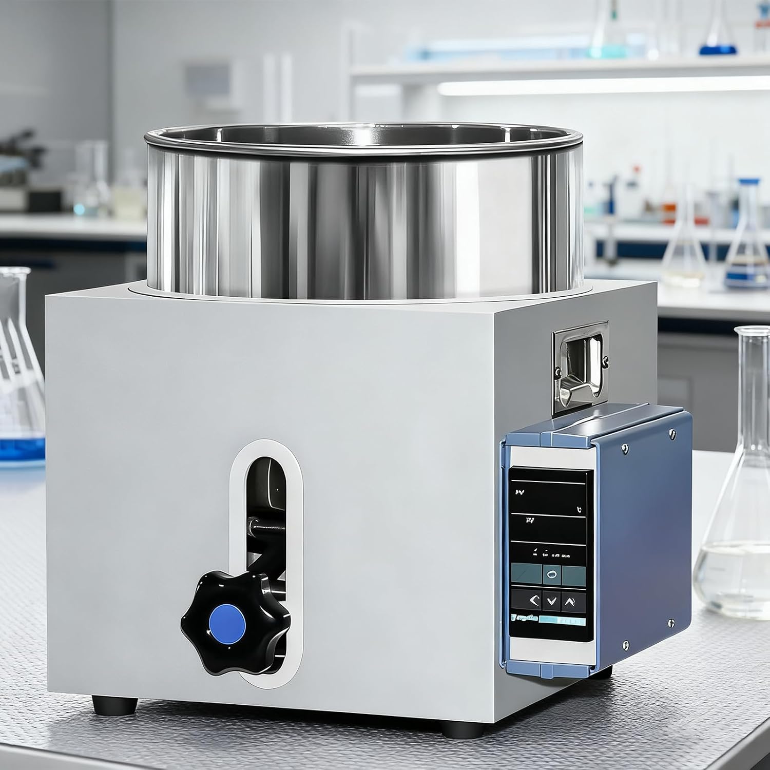 Professional Digital Water Bath for Labs - 2L/3L/5L Capacity, Precise Temperature Control with Lift-Type Heating, Scientific Research Equipment 5L