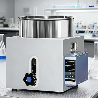 Professional Digital Water Bath for Labs - 2L/3L/5L Capacity, Precise Temperature Control with Lift-Type Heating, Scientific Research Equipment 3L