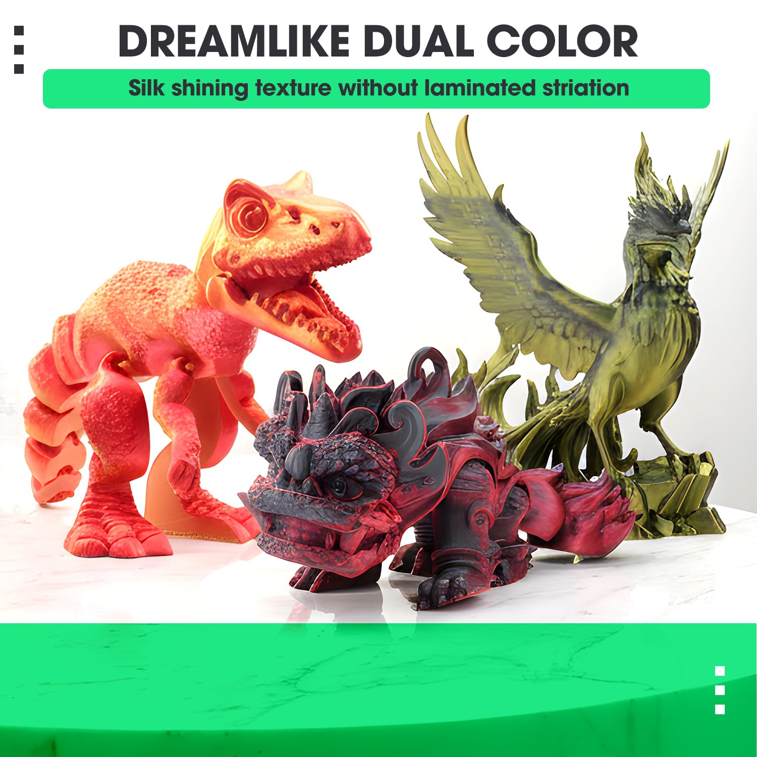 Amazon.co.jp: eSUN Silk PLA 3Dプリンターフィラメント 1.75mm 