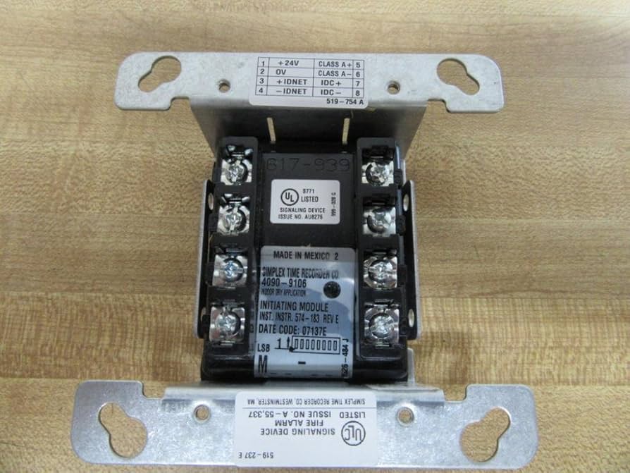 Simplex 4090-9106 - ZAM Initiating Module Class A, Smoke Detectors